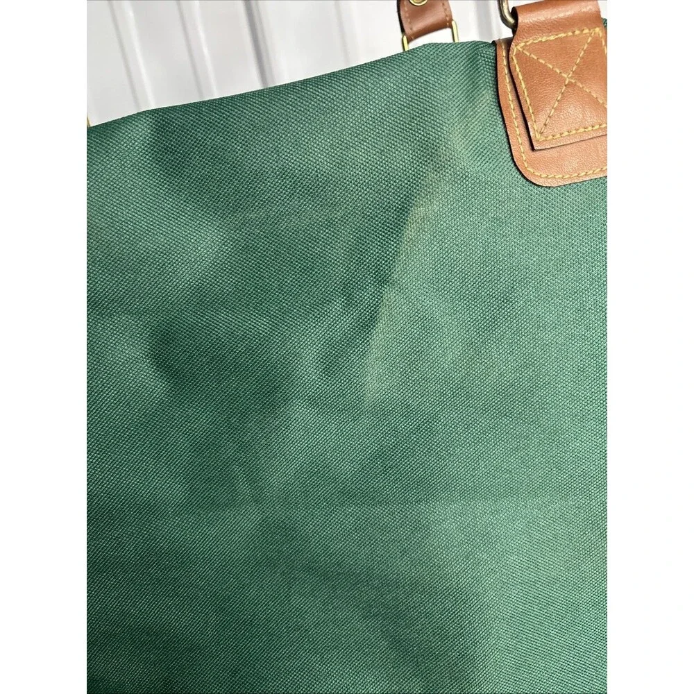 Vintage Polo Ralph Lauren Green Canvas Duffle Bag Large Fragrance Promo ‘90’s